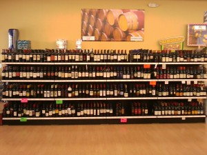 regał przeznaczony na wino